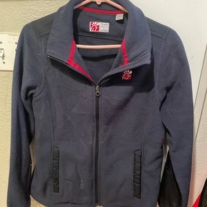 OOBE Chick-fil-A Employee Fleece Jacket Size m